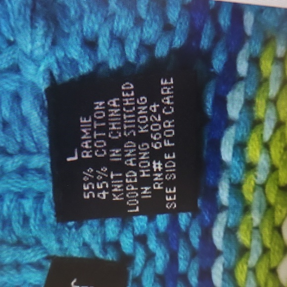 Striped Sweater Vest-L - Picture 6 of 7